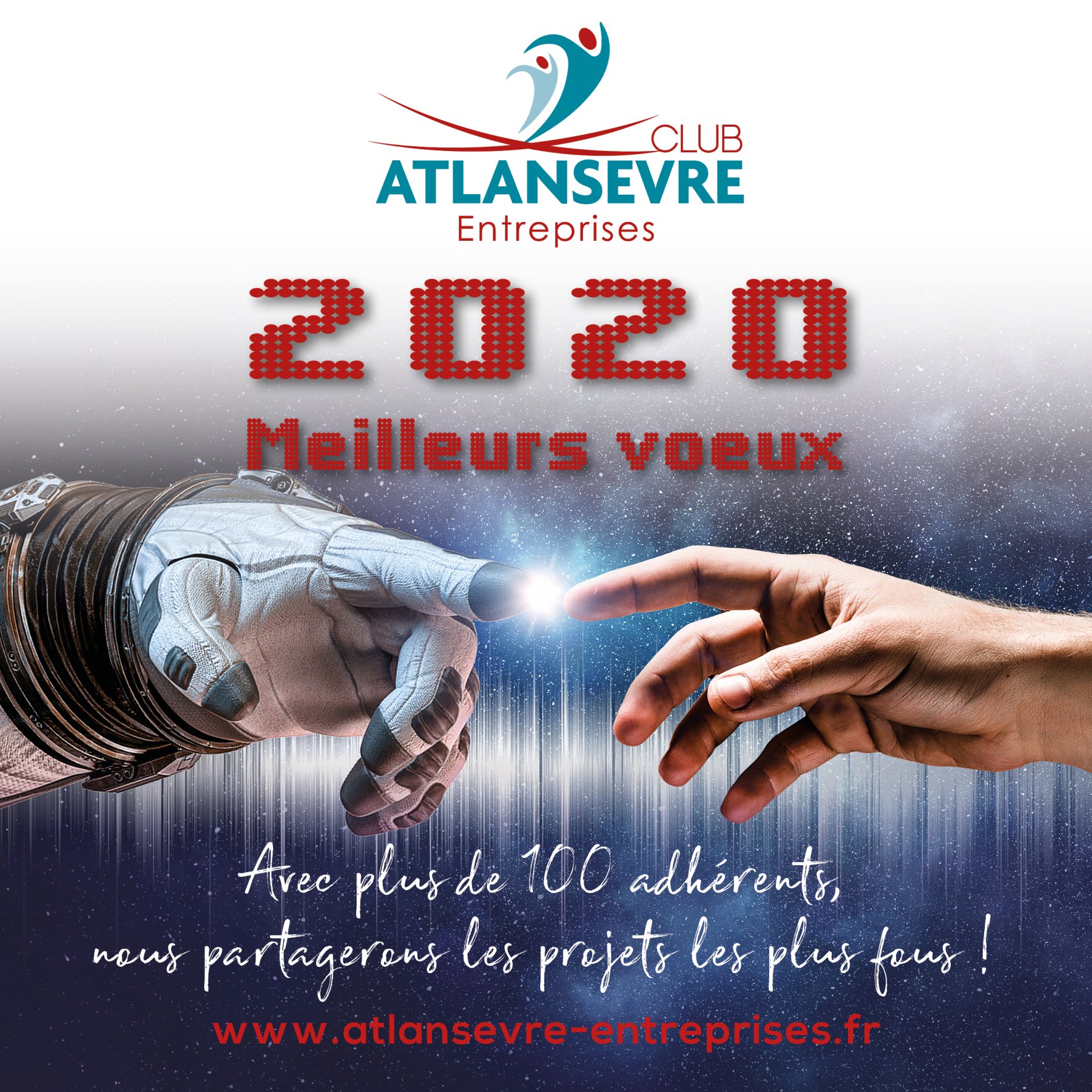 Atlansèvre Entreprises vous souhaite une excellente année 2020