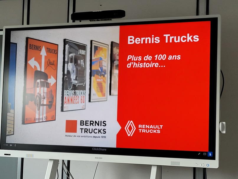 Visite de l’entreprise Bernis Trucks