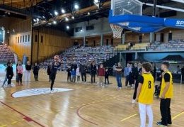 Soirée famille basket Atlansèvre Entreprises