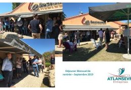 13 septembre&nbsp;: déjeuner de rentrée pour les adhérents d’Atlansèvre Entreprises