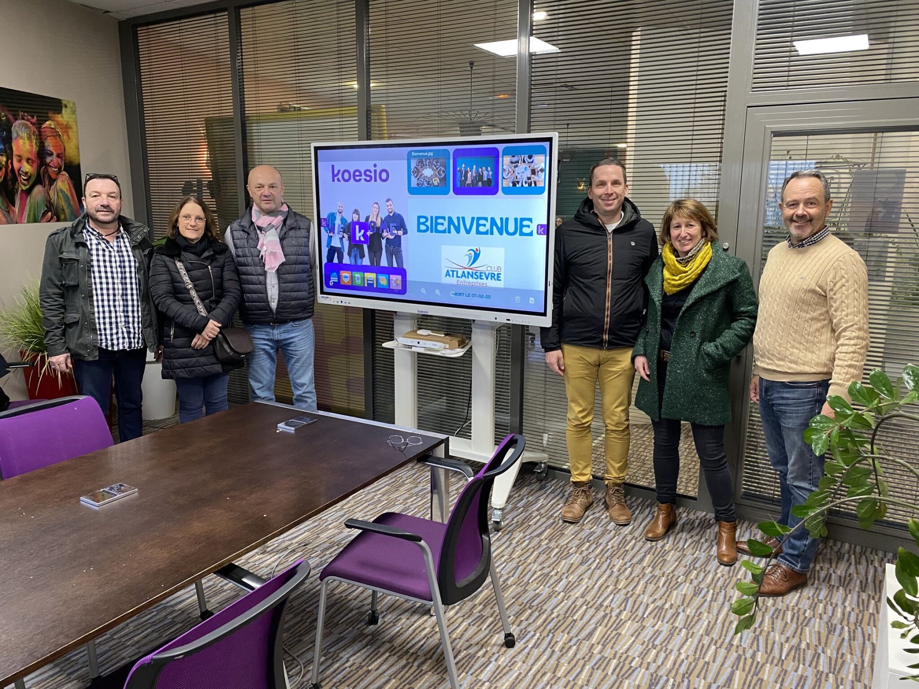 Réunion de Bureau chez nos adhérents&nbsp;: Koesio