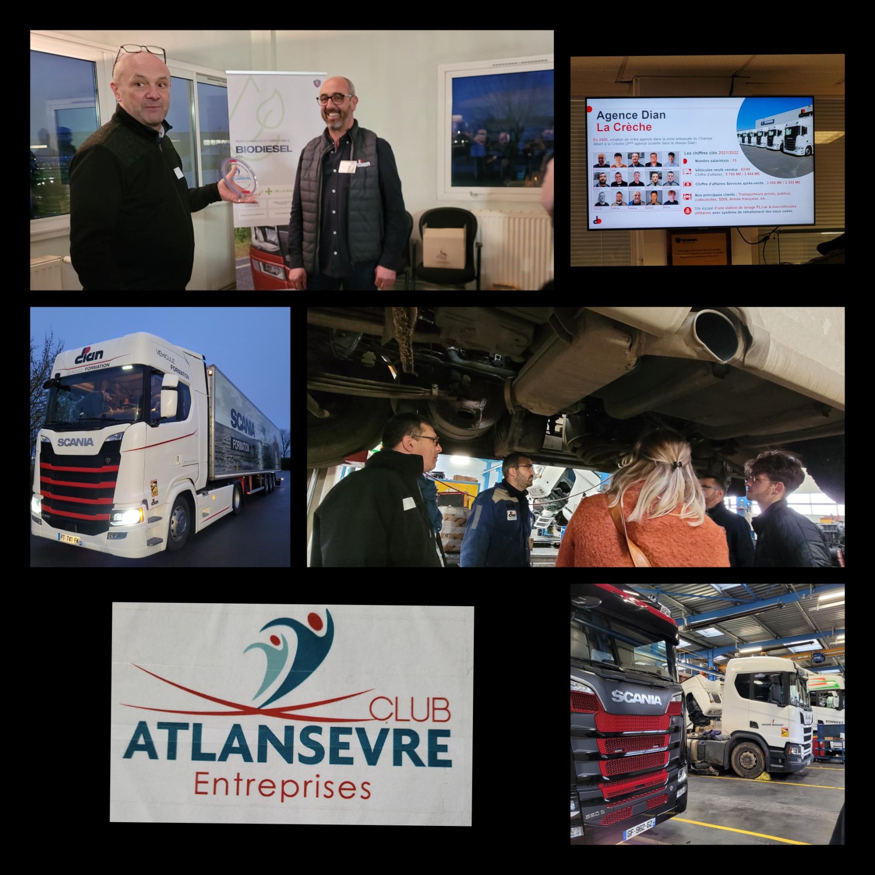 Visite de DIAN-SCANIA